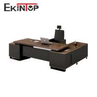 Ekintop CEO wooden boss executive office table pictures manufacture in china