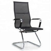 High Back Mesh Chair Durable Office Executive Chair Heavy Duty Lobby Chair For Meeting Rooms