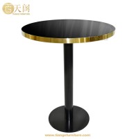 Design furniture circular round high top bar height table modern