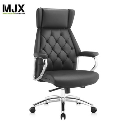 Factory wholesale high end leather executive swivel boss office chair